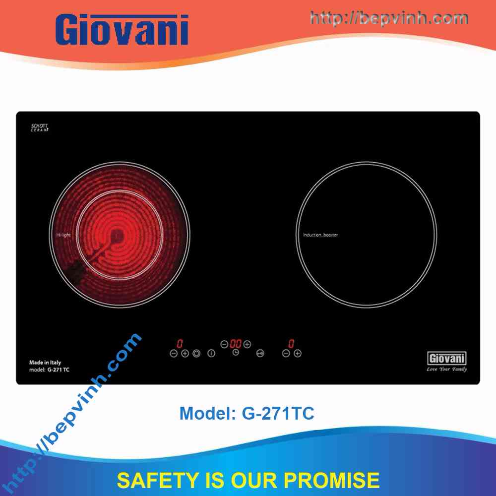 Bếp điện từ GIOVANI G-271 TC