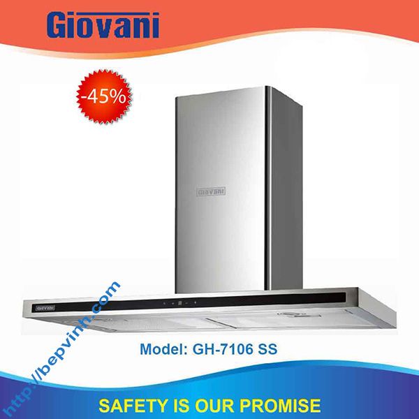 Máy hút mùi GIOVANI GH-7106 SS